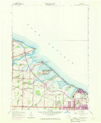 Braddock Heights New York Historical topographic map, 1:24000 scale, 7.5 X 7.5 Minute, Year 1952