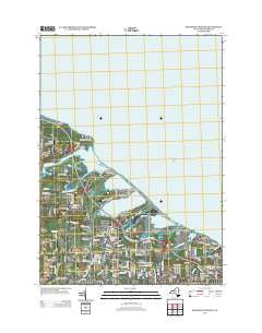 Braddock Heights New York Historical topographic map, 1:24000 scale, 7.5 X 7.5 Minute, Year 2013
