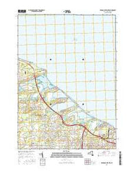 Braddock Heights New York Current topographic map, 1:24000 scale, 7.5 X 7.5 Minute, Year 2016