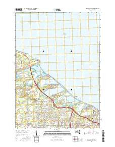 Braddock Heights New York Current topographic map, 1:24000 scale, 7.5 X 7.5 Minute, Year 2016
