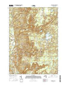 Brantingham New York Current topographic map, 1:24000 scale, 7.5 X 7.5 Minute, Year 2016