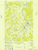 Brasher Falls New York Historical topographic map, 1:24000 scale, 7.5 X 7.5 Minute, Year 1946