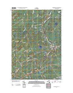 Brasher Falls New York Historical topographic map, 1:24000 scale, 7.5 X 7.5 Minute, Year 2013