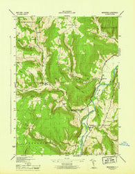 Breakabeen New York Historical topographic map, 1:31680 scale, 7.5 X 7.5 Minute, Year 1946