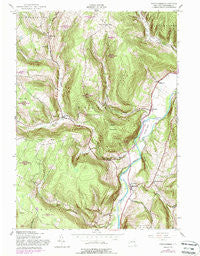 Breakabeen New York Historical topographic map, 1:24000 scale, 7.5 X 7.5 Minute, Year 1943
