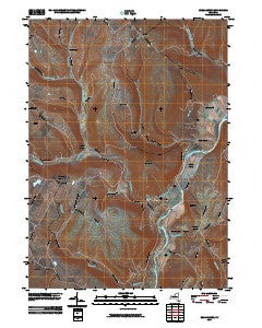 Breakabeen New York Historical topographic map, 1:24000 scale, 7.5 X 7.5 Minute, Year 2010