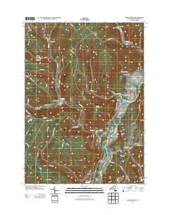 Breakabeen New York Historical topographic map, 1:24000 scale, 7.5 X 7.5 Minute, Year 2013