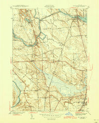 Brewerton New York Historical topographic map, 1:31680 scale, 7.5 X 7.5 Minute, Year 1943
