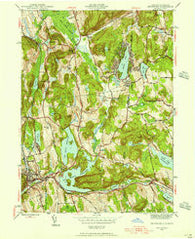 Brewster New York Historical topographic map, 1:24000 scale, 7.5 X 7.5 Minute, Year 1943