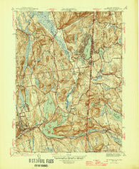 Brewster New York Historical topographic map, 1:31680 scale, 7.5 X 7.5 Minute, Year 1946