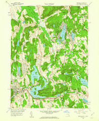 Brewster New York Historical topographic map, 1:24000 scale, 7.5 X 7.5 Minute, Year 1958