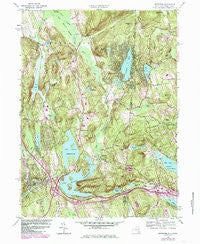 Brewster New York Historical topographic map, 1:24000 scale, 7.5 X 7.5 Minute, Year 1958