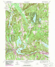 Brewster New York Historical topographic map, 1:24000 scale, 7.5 X 7.5 Minute, Year 1958