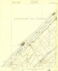 Brier Hill New York Historical topographic map, 1:62500 scale, 15 X 15 Minute, Year 1906