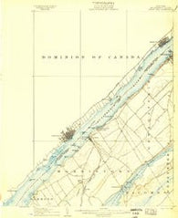 Brier Hill New York Historical topographic map, 1:62500 scale, 15 X 15 Minute, Year 1906