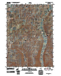 Bristol Center New York Historical topographic map, 1:24000 scale, 7.5 X 7.5 Minute, Year 2010