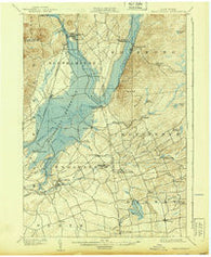 Broadalbin New York Historical topographic map, 1:62500 scale, 15 X 15 Minute, Year 1902