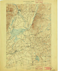 Broadalbin New York Historical topographic map, 1:62500 scale, 15 X 15 Minute, Year 1902