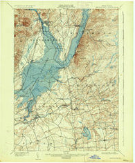 Broadalbin New York Historical topographic map, 1:62500 scale, 15 X 15 Minute, Year 1902
