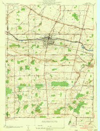 Brockport New York Historical topographic map, 1:24000 scale, 7.5 X 7.5 Minute, Year 1934