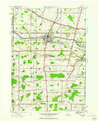 Brockport New York Historical topographic map, 1:24000 scale, 7.5 X 7.5 Minute, Year 1952