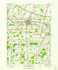 Brockport New York Historical topographic map, 1:24000 scale, 7.5 X 7.5 Minute, Year 1952