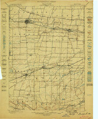 Brockport New York Historical topographic map, 1:62500 scale, 15 X 15 Minute, Year 1899