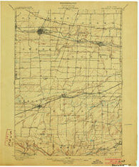 Brockport New York Historical topographic map, 1:62500 scale, 15 X 15 Minute, Year 1899