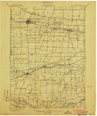Brockport New York Historical topographic map, 1:62500 scale, 15 X 15 Minute, Year 1899