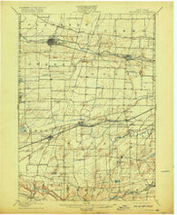Brockport New York Historical topographic map, 1:62500 scale, 15 X 15 Minute, Year 1899