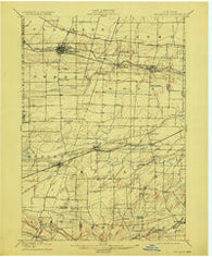 Brockport New York Historical topographic map, 1:62500 scale, 15 X 15 Minute, Year 1899