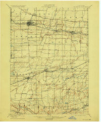 Brockport New York Historical topographic map, 1:62500 scale, 15 X 15 Minute, Year 1899