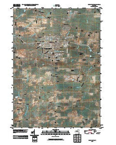 Brockport New York Historical topographic map, 1:24000 scale, 7.5 X 7.5 Minute, Year 2010