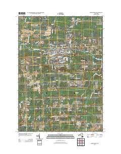 Brockport New York Historical topographic map, 1:24000 scale, 7.5 X 7.5 Minute, Year 2013