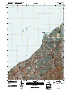 Brocton New York Historical topographic map, 1:24000 scale, 7.5 X 7.5 Minute, Year 2010