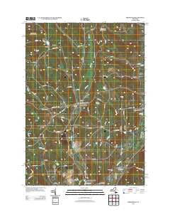 Brookfield New York Historical topographic map, 1:24000 scale, 7.5 X 7.5 Minute, Year 2013