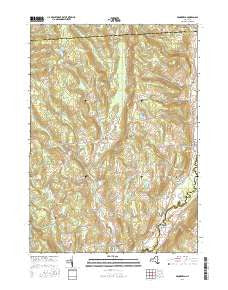 Brookfield New York Current topographic map, 1:24000 scale, 7.5 X 7.5 Minute, Year 2016