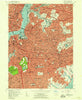 Brooklyn New York Historical topographic map, 1:24000 scale, 7.5 X 7.5 Minute, Year 1956