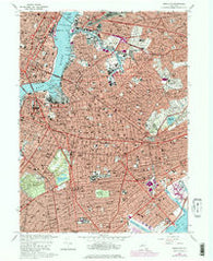 Brooklyn New York Historical topographic map, 1:24000 scale, 7.5 X 7.5 Minute, Year 1967