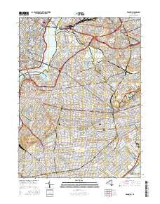 Brooklyn New York Current topographic map, 1:24000 scale, 7.5 X 7.5 Minute, Year 2016