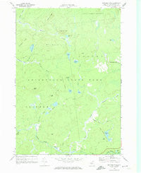 Brother Ponds New York Historical topographic map, 1:24000 scale, 7.5 X 7.5 Minute, Year 1970