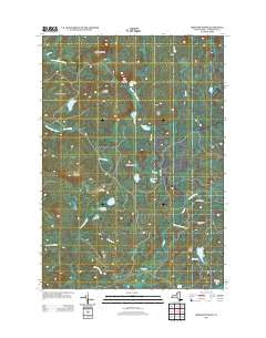 Brother Ponds New York Historical topographic map, 1:24000 scale, 7.5 X 7.5 Minute, Year 2013