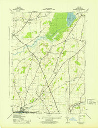 Brownville New York Historical topographic map, 1:31680 scale, 7.5 X 7.5 Minute, Year 1943