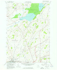 Brownville New York Historical topographic map, 1:24000 scale, 7.5 X 7.5 Minute, Year 1958