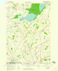 Brownville New York Historical topographic map, 1:24000 scale, 7.5 X 7.5 Minute, Year 1958