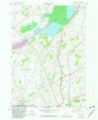Brownville New York Historical topographic map, 1:24000 scale, 7.5 X 7.5 Minute, Year 1958