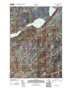 Brownville New York Historical topographic map, 1:24000 scale, 7.5 X 7.5 Minute, Year 2011