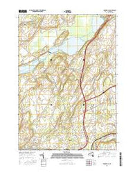 Brownville New York Current topographic map, 1:24000 scale, 7.5 X 7.5 Minute, Year 2016