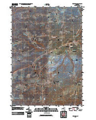 Brushton New York Historical topographic map, 1:24000 scale, 7.5 X 7.5 Minute, Year 2010