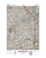 Buffalo NE New York Historical topographic map, 1:24000 scale, 7.5 X 7.5 Minute, Year 2013